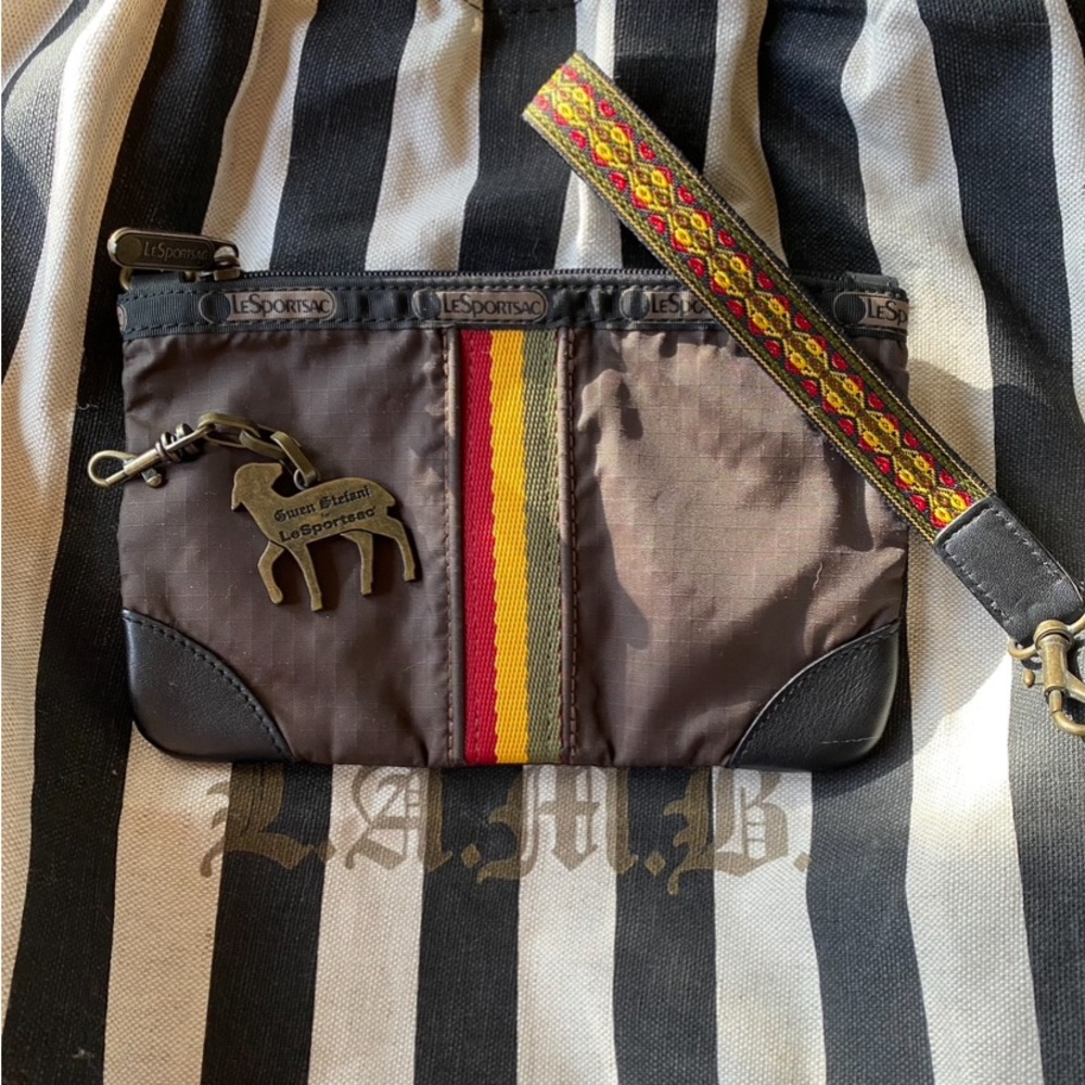 (SOLD)LeSportsac & L.A.M.B Collab Wristlet
